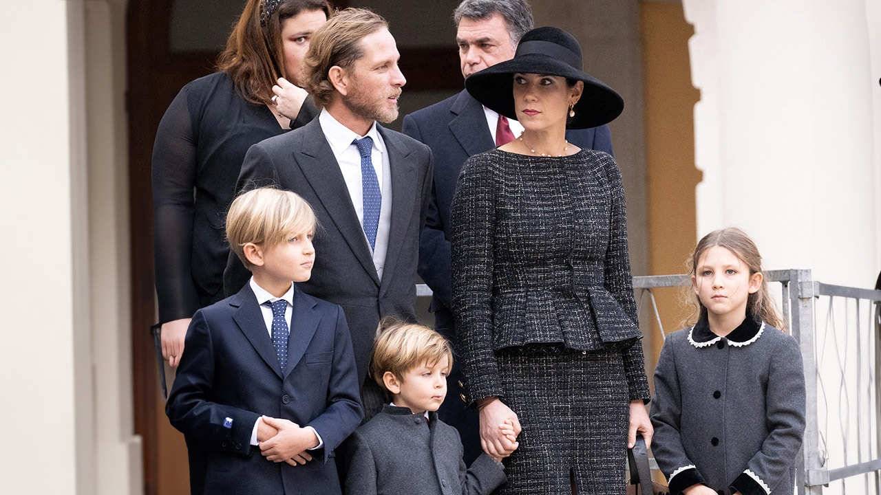 ​Andrea Casiraghi cumple 40 años feliz en Suiza al lado de su mujer Tatiana Santo Domingo y sus tres hijos 