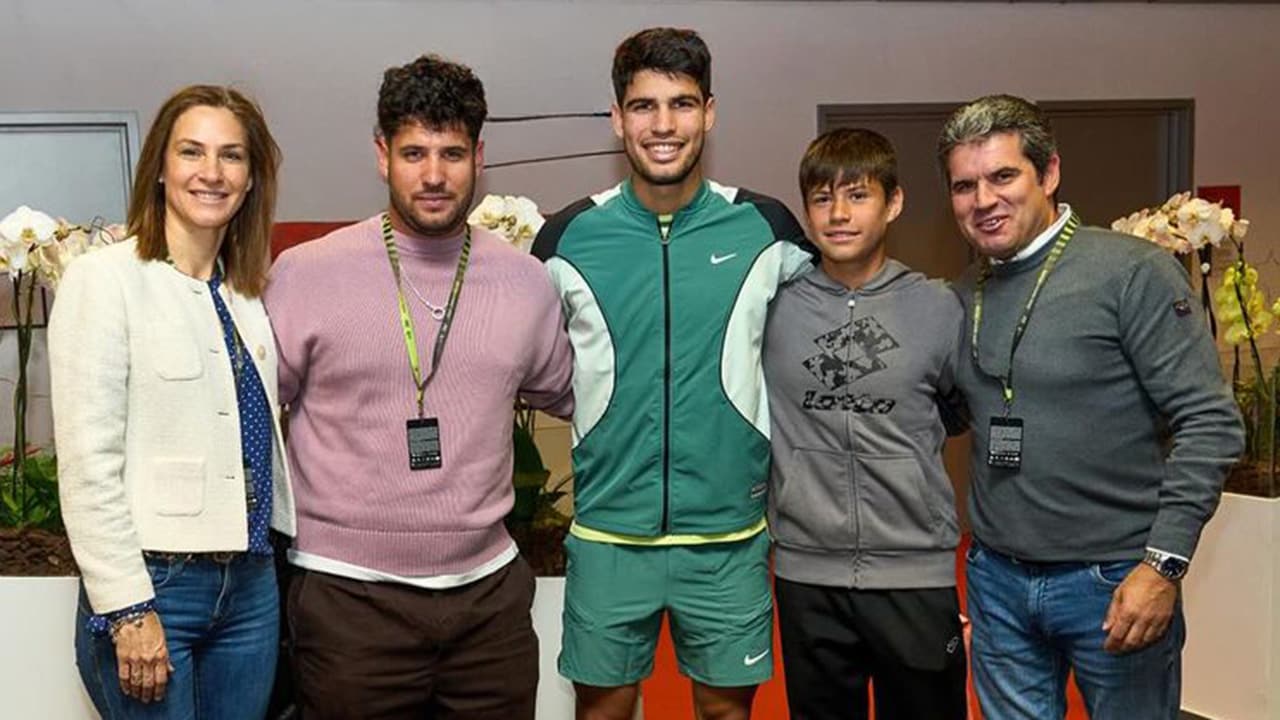 ​Así es la bonita familia de Carlos Alcaraz, que este domingo ha ganado Roland Garros en un partido épico 