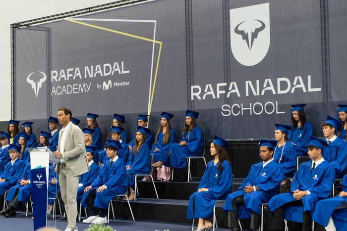 ​Rafa Nadal, ante una emocionada Mery Perelló: 'Quiero que me recuerden como una buena persona' 