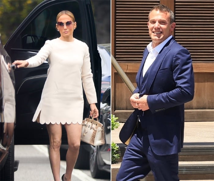 ​Jennifer Lopez y Ben Affleck, de nuevo juntos (y con alianza) en la graduación del hijo del actor 