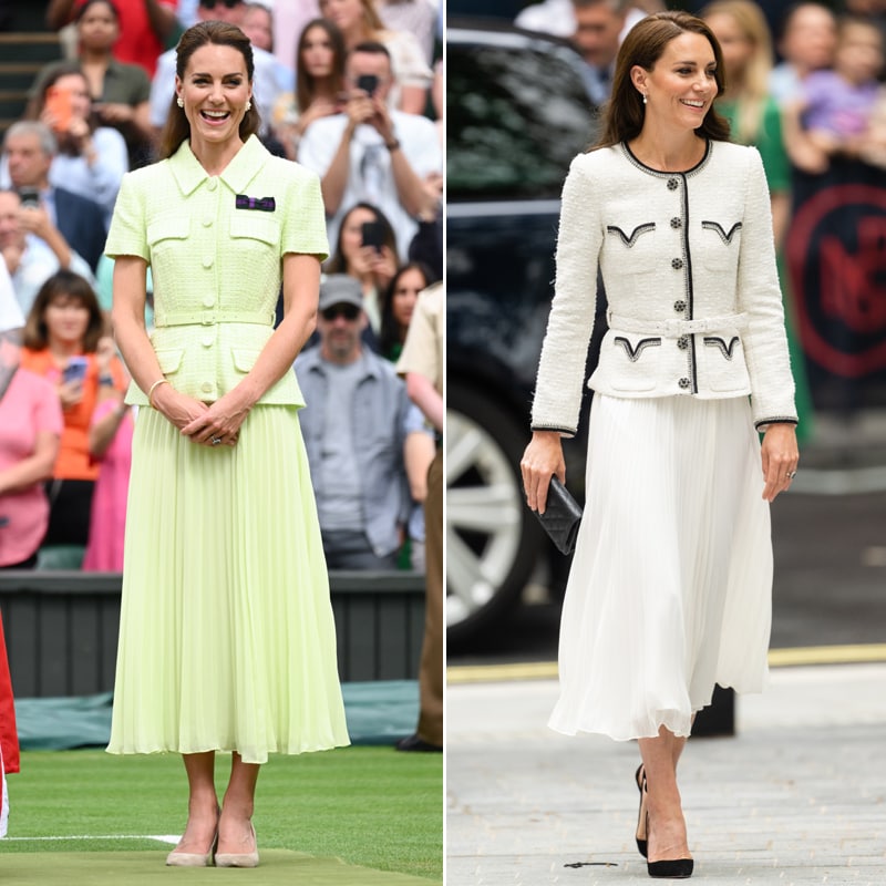 ​Marta Lozano, pura elegancia en el bautizo de su hijo con un look inspirado en Kate Middleton 