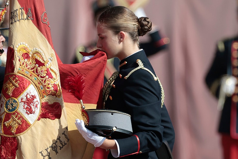 ​De su primer discurso a la jura de la Constitución: así ha evolucionado la princesa Leonor bajo el reinado de su padre 