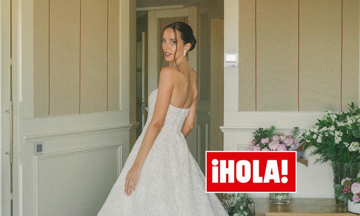 ​Marta Sierra: todos los detalles de su vestido de novia 