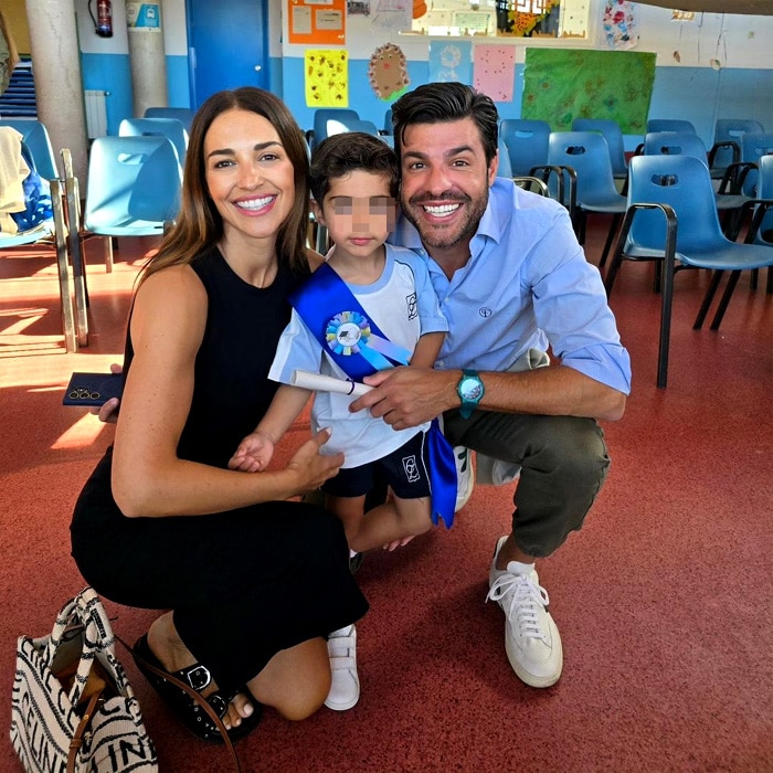 ​El orgullo de Paula Echevarría y Miguel Torres en la primera ‘graduación’ de su hijo Miki, de tres años 