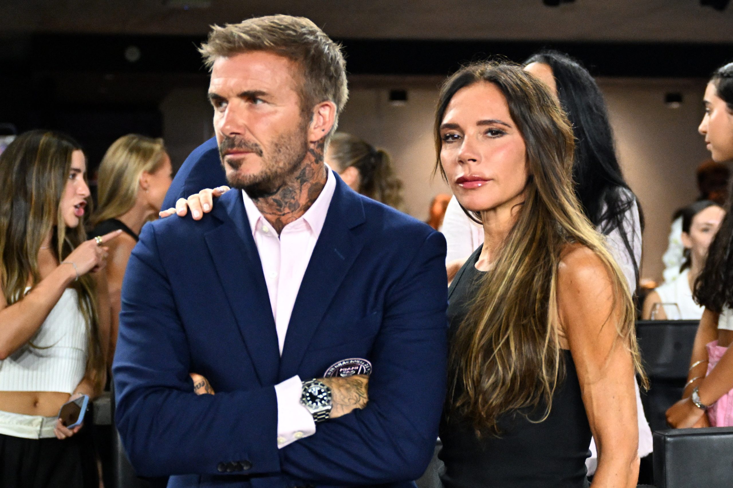 ​David y Victoria Beckham con sus hijos en Canadá: posados familiares y tiempo con amigos, Cindy Crawford entre ellos 