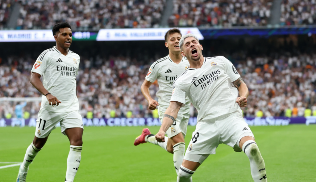 Endrick se lleva los flashes en el debut de Mbappé en el Bernabéu