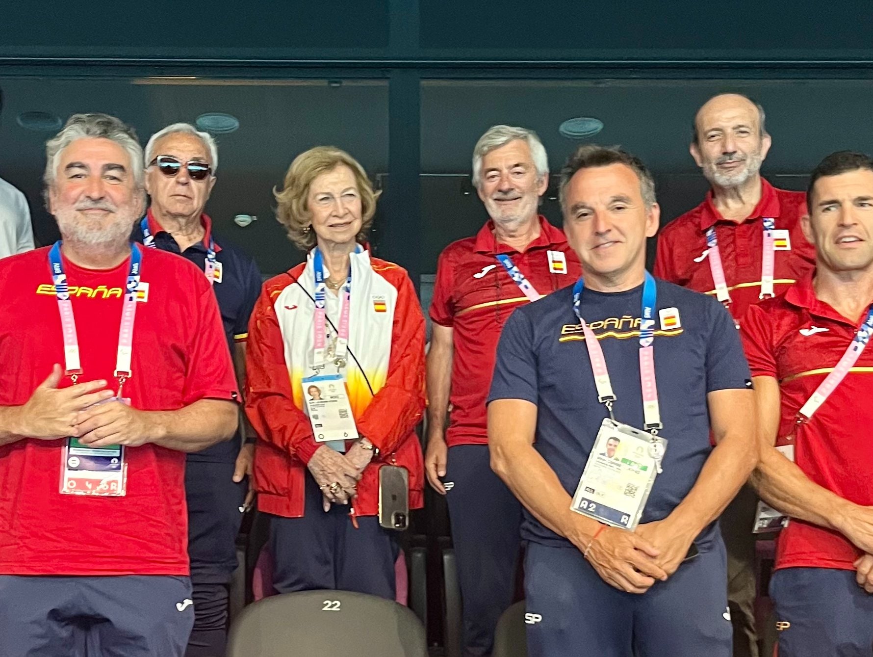 ​La reina Sofía, testigo del histórico oro de la selección femenina de waterpolo 