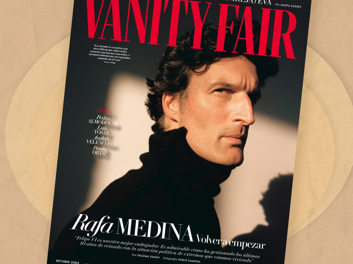 ​Rafael Medina, en portada: todo lo que puedes encontrar en el número de octubre de Vanity Fair España 