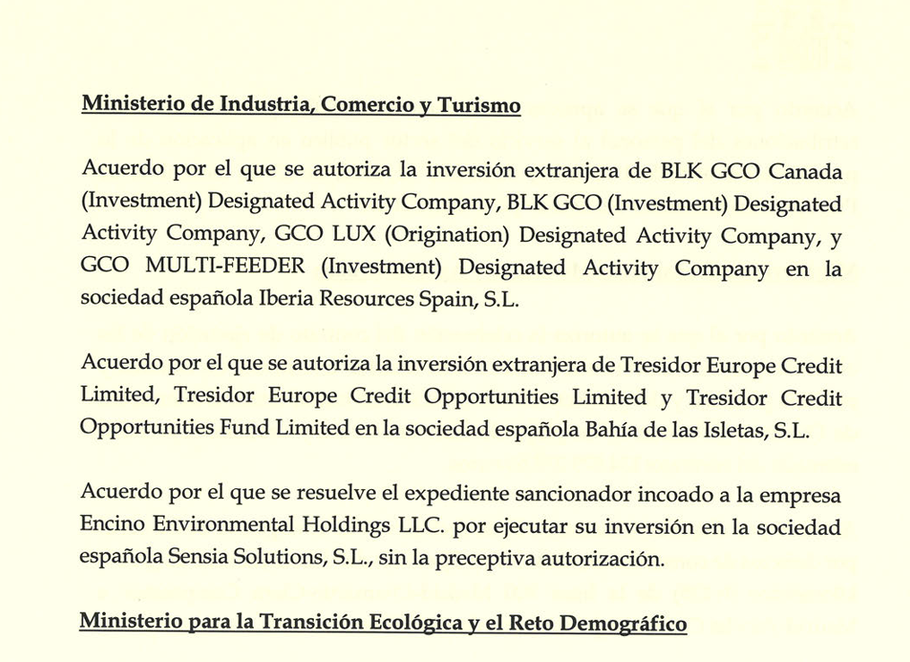 El tentáculo de BlackRock en la Mina de la Parrilla al descubierto