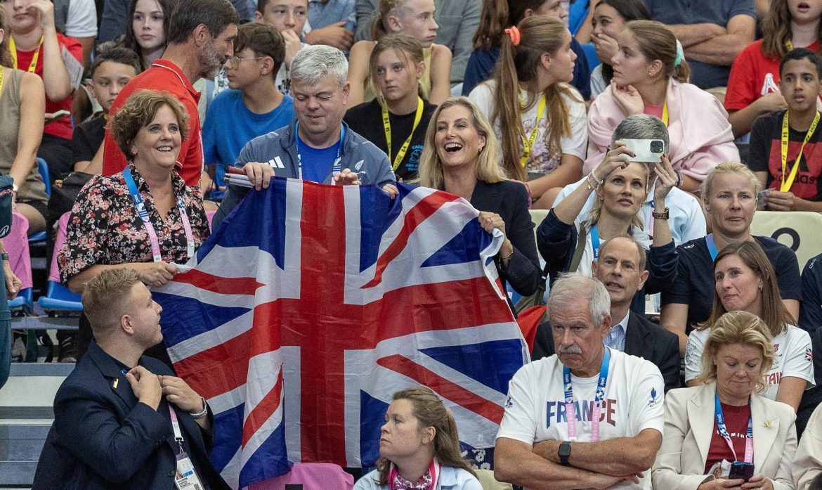 ​Sofía de Edimburgo se vuelca animando al equipo británico en los Juegos Paralímpicos 