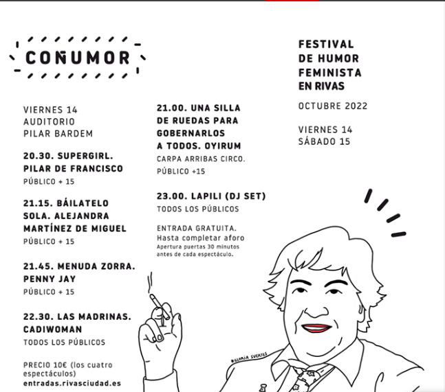 ‘Coñumor’: el festival feminista en el que la alcaldesa de Rivas se gasta 20.000 euros