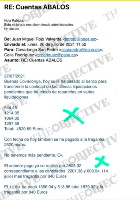 La escandalosa factura de Ábalos a Ferraz: se gastó 2.500 euros en un restaurante 