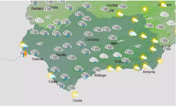 La DANA llega a Andalucía: las principales zonas afectadas son Sevilla y Cádiz 