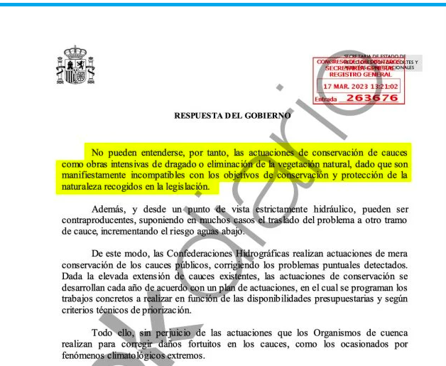 El Gobierno central no quiso dragar los ríos a pesar de la alerta por inundaciones 