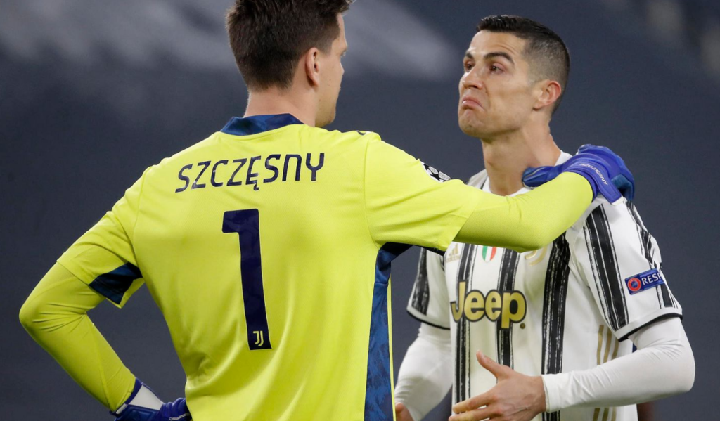 La broma de Cristiano Ronaldo para Szczesny tras su llegada al Barça