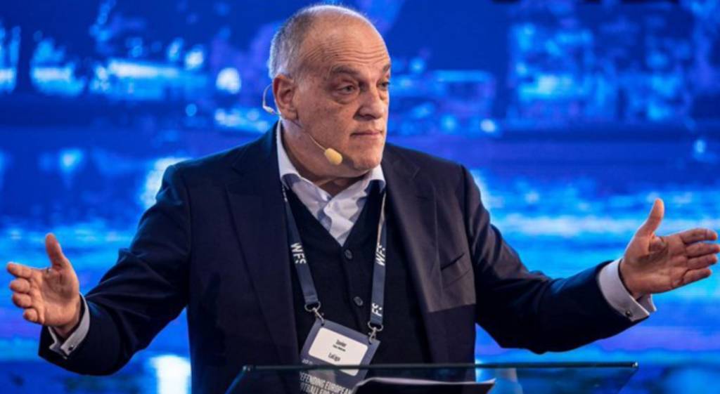 Tebas y un pedido a Infantino: «Retire el Mundial de Clubes»