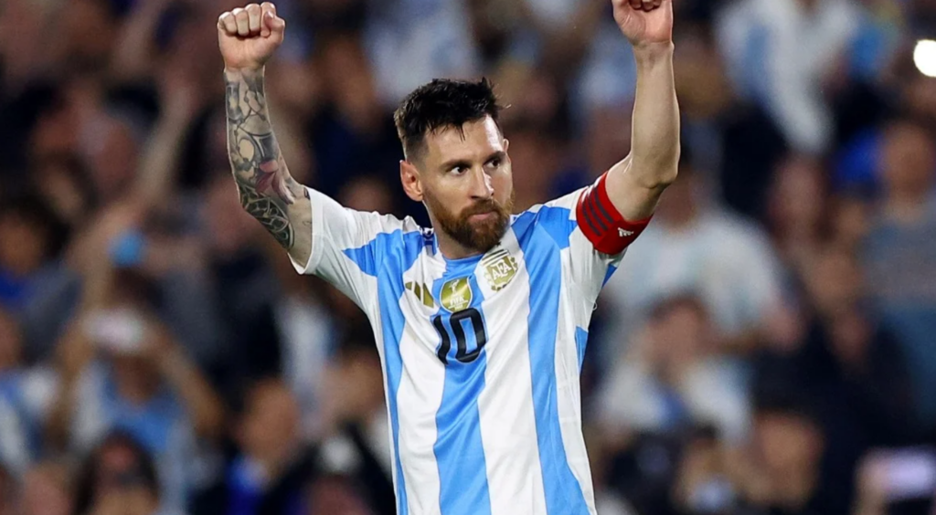 Un Messi en modo GOAT en el debut de Nico Paz con Argentina