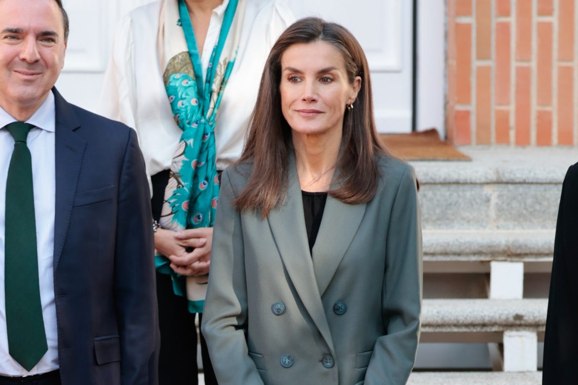 ​Letizia retoma su agenda habitual con dos actos oficiales en el palacio de la Zarzuela 