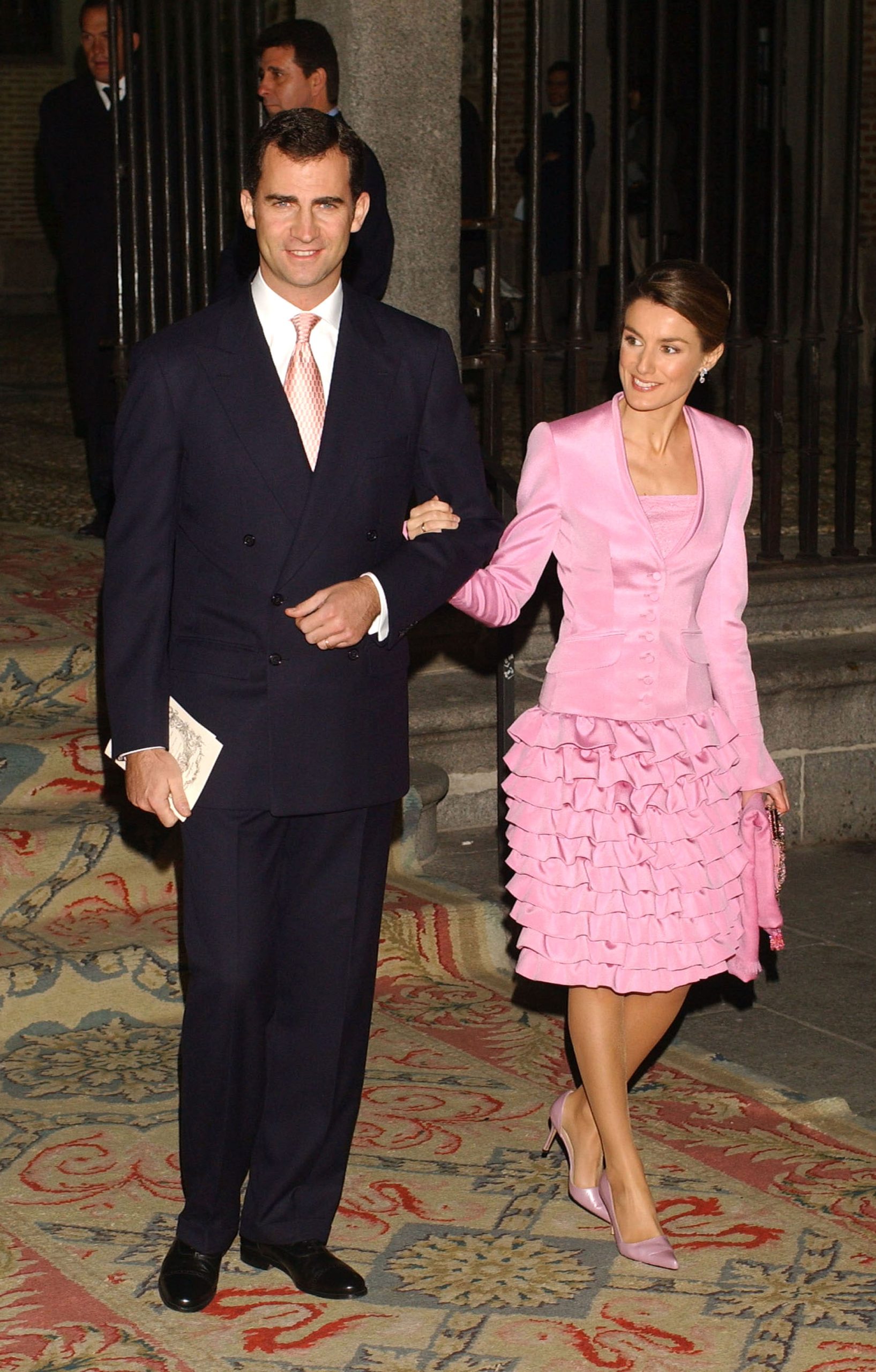 ​Las invitadas a la boda de Fernando Gómez-Acebo y Mónica Martín Luque (incluida Letizia de rosa chicle) 