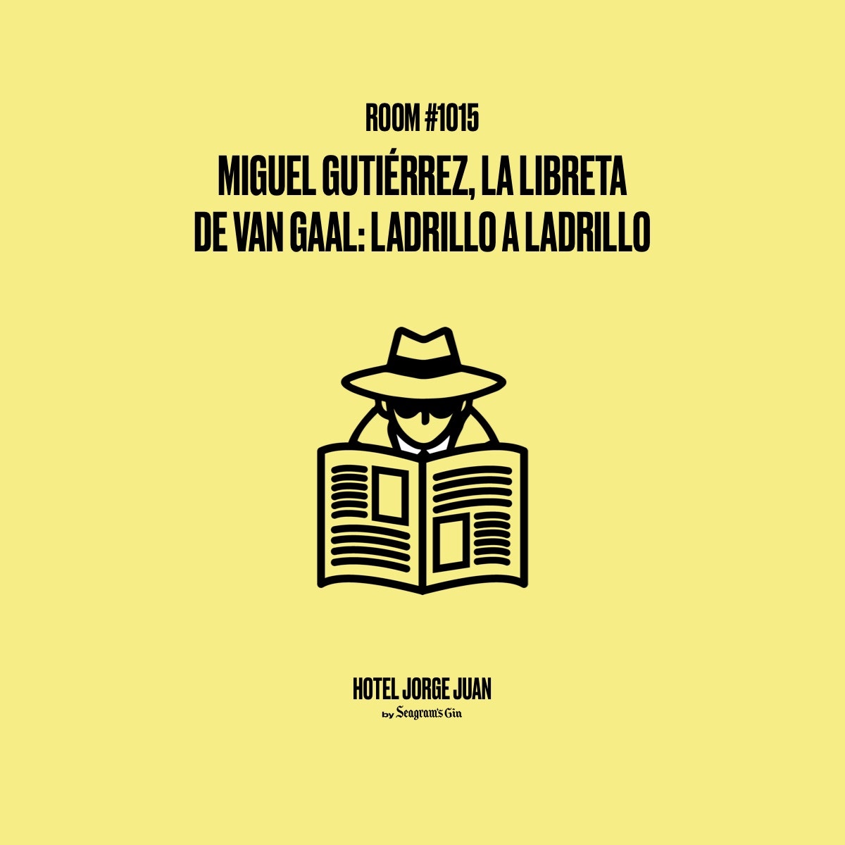 ​Escucha a Miguel Gutiérrez, invitado al Hotel Jorge Juan, el podcast de Javier Aznar y Seagram's Gin 