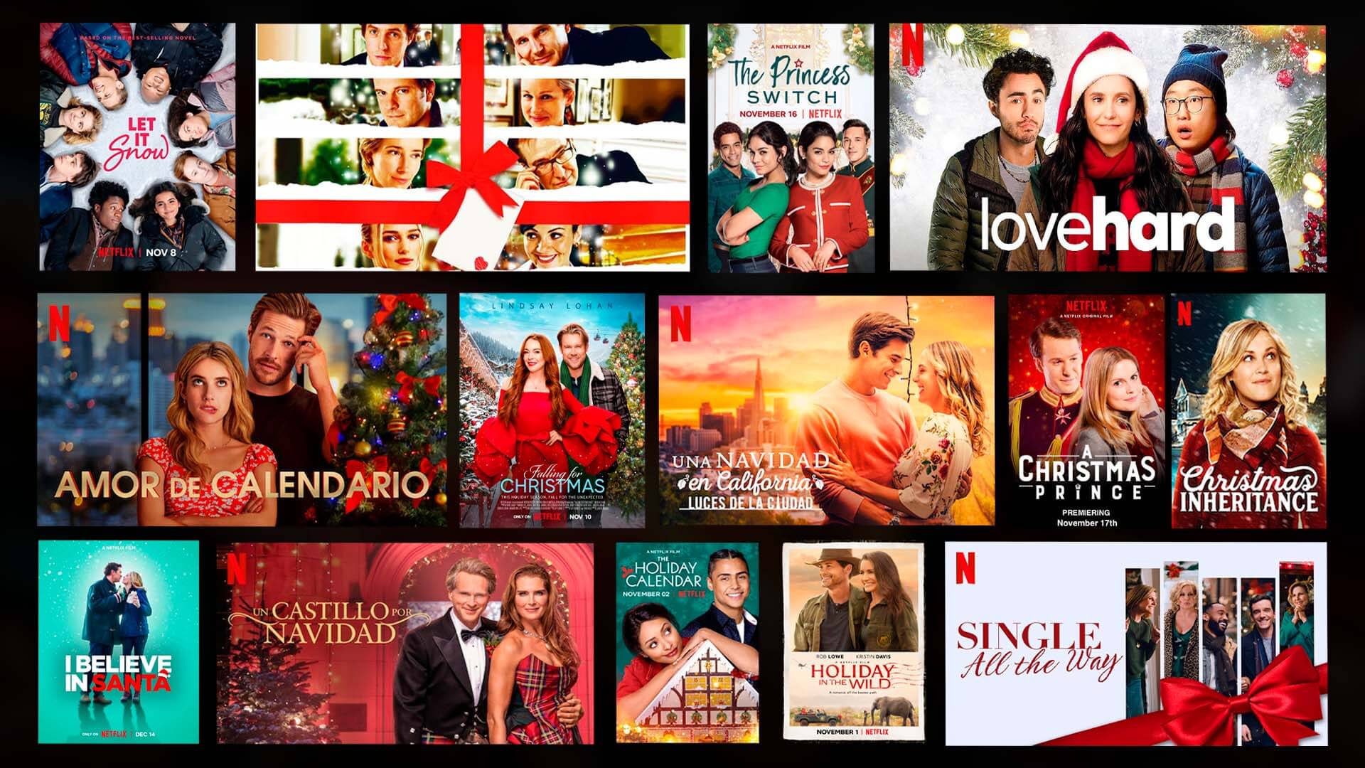 Las mejores películas de Navidad románticas en Netflix para ver en pareja