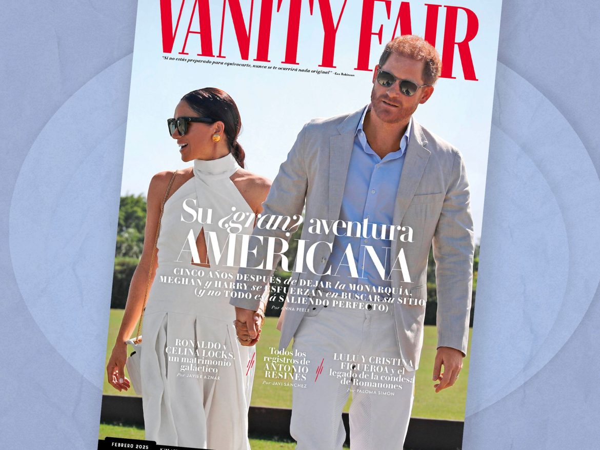 ​Harry y Meghan Markle en portada: todo lo que puedes encontrar en el número de febrero de Vanity Fair España 