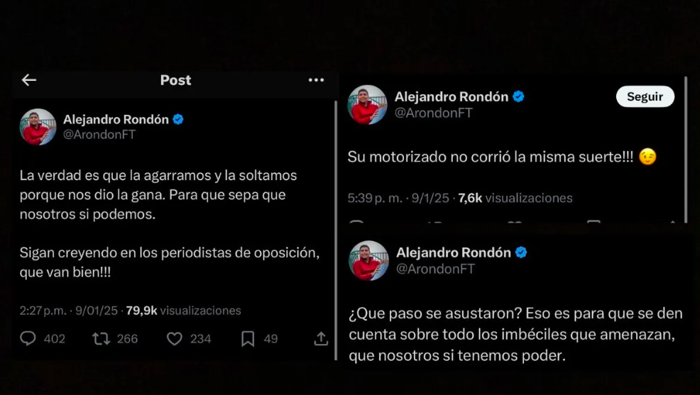 El sobrino del ministro del Interior de Venezuela confiesa que secuestraron a Machado porque les “dio la gana”