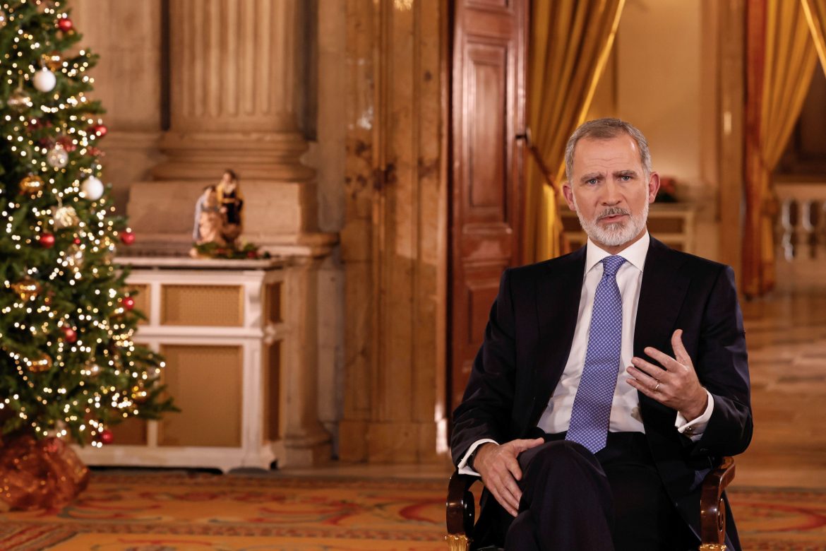 ​Felipe VI, el rey que más trabajó en 2024 