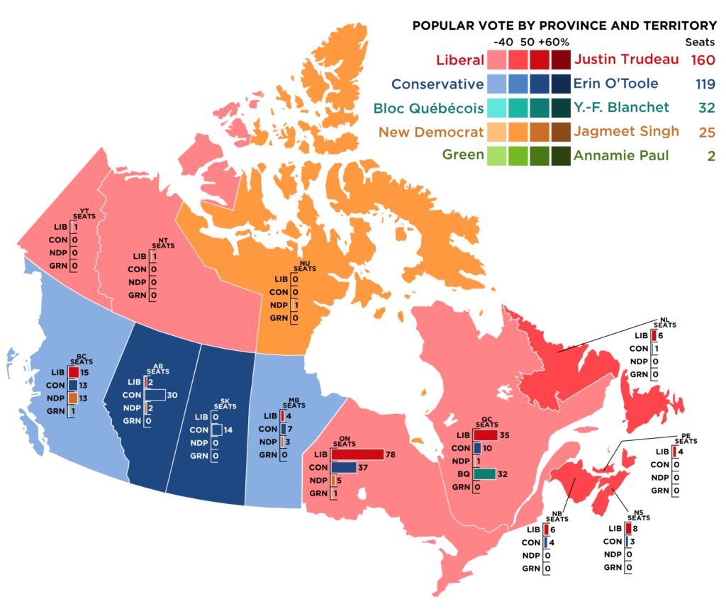 Las encuestas consolidan la muerte política del partido de Trudeau: «au revoir mon ami libéral»