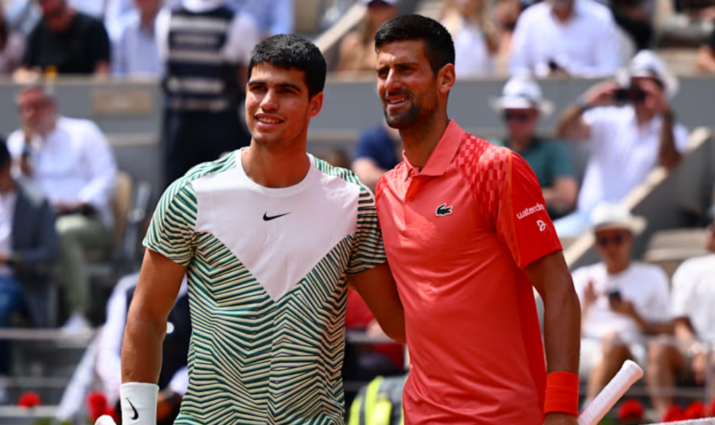 Alcaraz y Djokovic se miden en una final adelantada