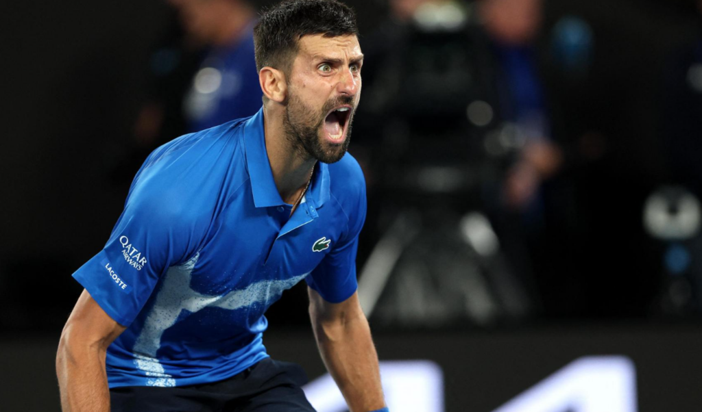 Djokovic frena a Alcaraz y avanza a su 50ª semifinal de Grand Slam