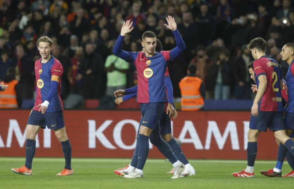 Recital del Barça ante Valencia