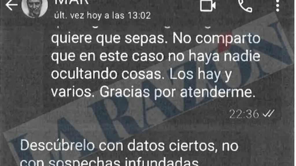 La conversación de WhatsApp entre un periodista de elDiario.es y Miguel Ángel Rodríguez: “No hay nada que ocultar”