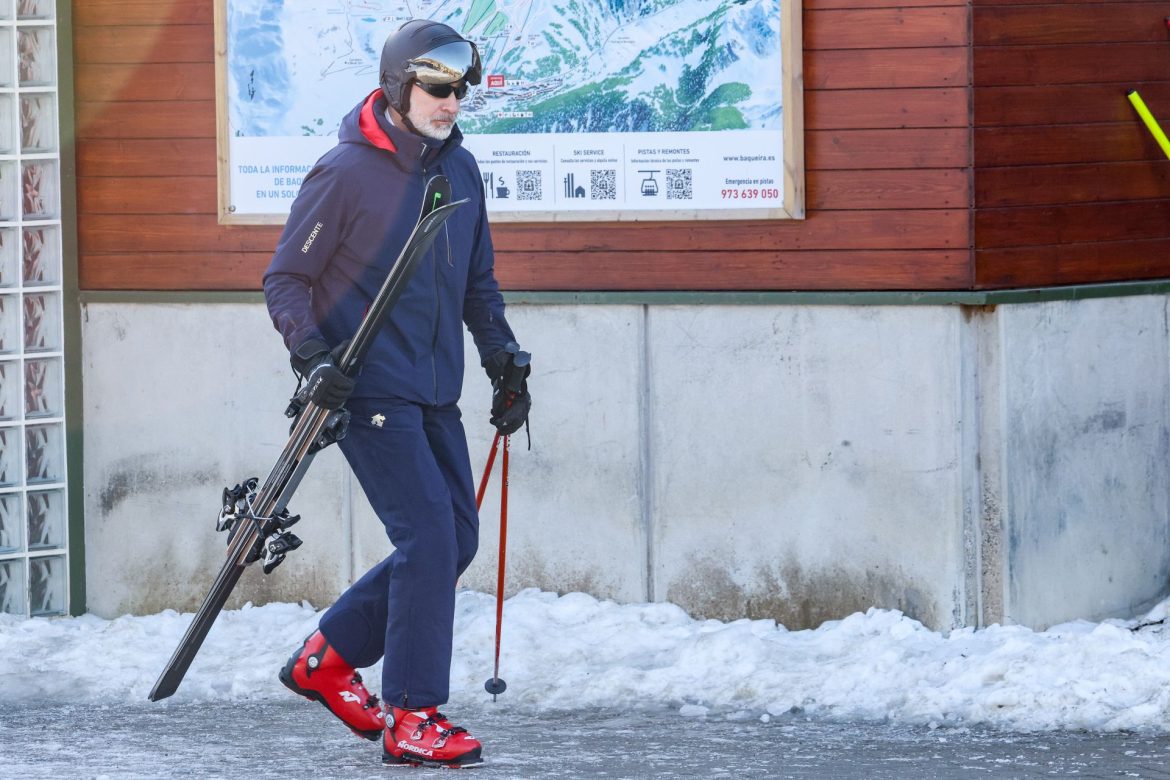 ​Felipe VI, fiel a la escapada anual a Baqueira con sus amigos 