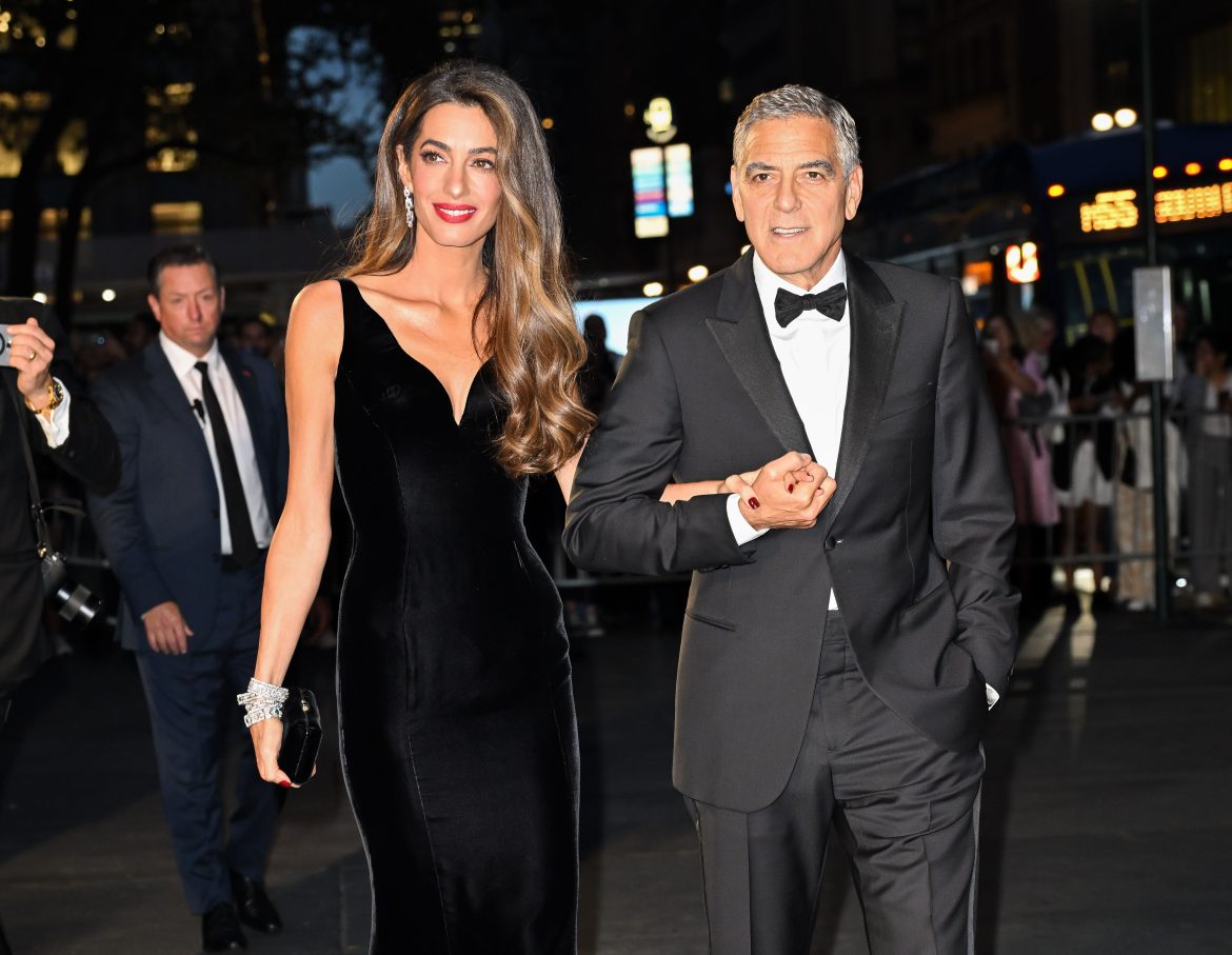 ​La nueva vida de George y Amal Clooney en Nueva York: mudanza temporal con sus hijos mientras él actúa en Broadway 