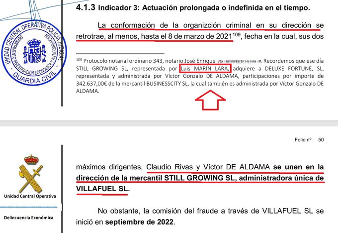 Luis Martín Lara, socio de Begoña Gómez en la UCM, creó la organización criminal de la trama Villafuel 