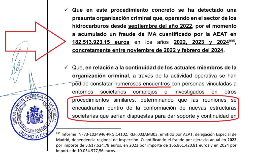 La UCO considera que la trama Villafuel es la segunda parte del caso de Gaslow