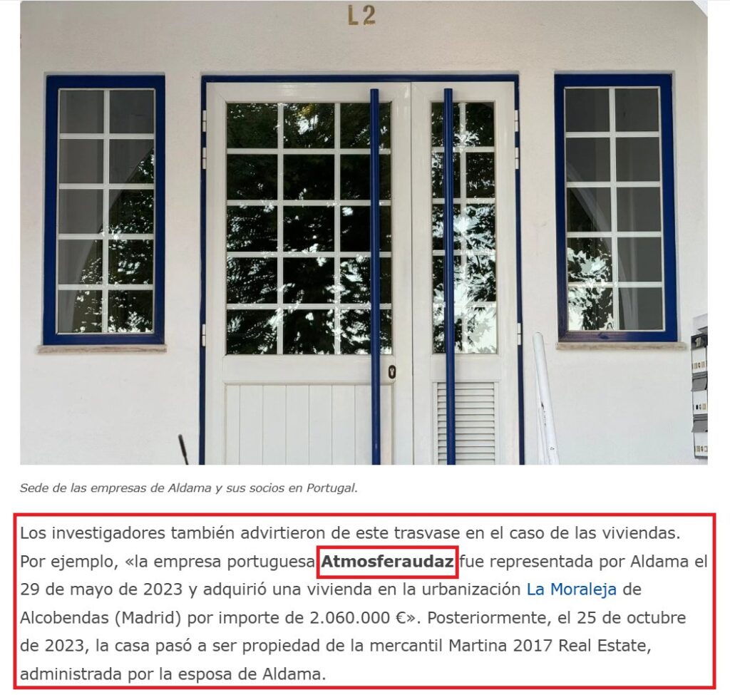 El exchófer de Sánchez, Cristian Corvillo, creó una inmobiliaria para comprar chalets de lujo a miembros del PSOE