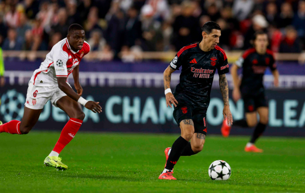 Di María, baja clave en Benfica para recibir al Barcelona