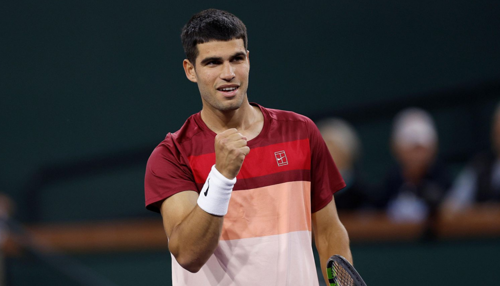 Alcaraz avanza con autoridad en Indian Wells y ya piensa en Dimitrov