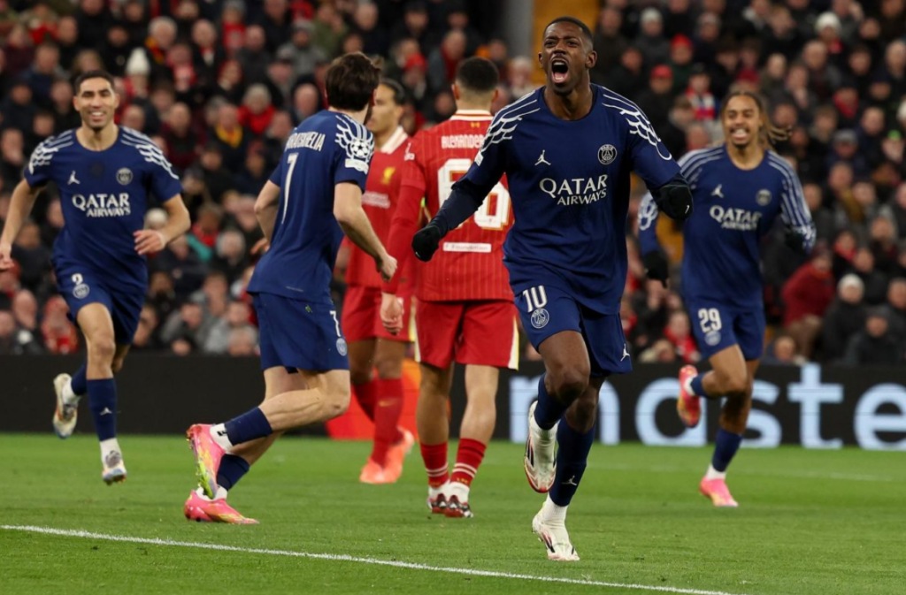 El PSG de Luis Enrique silencia Anfield