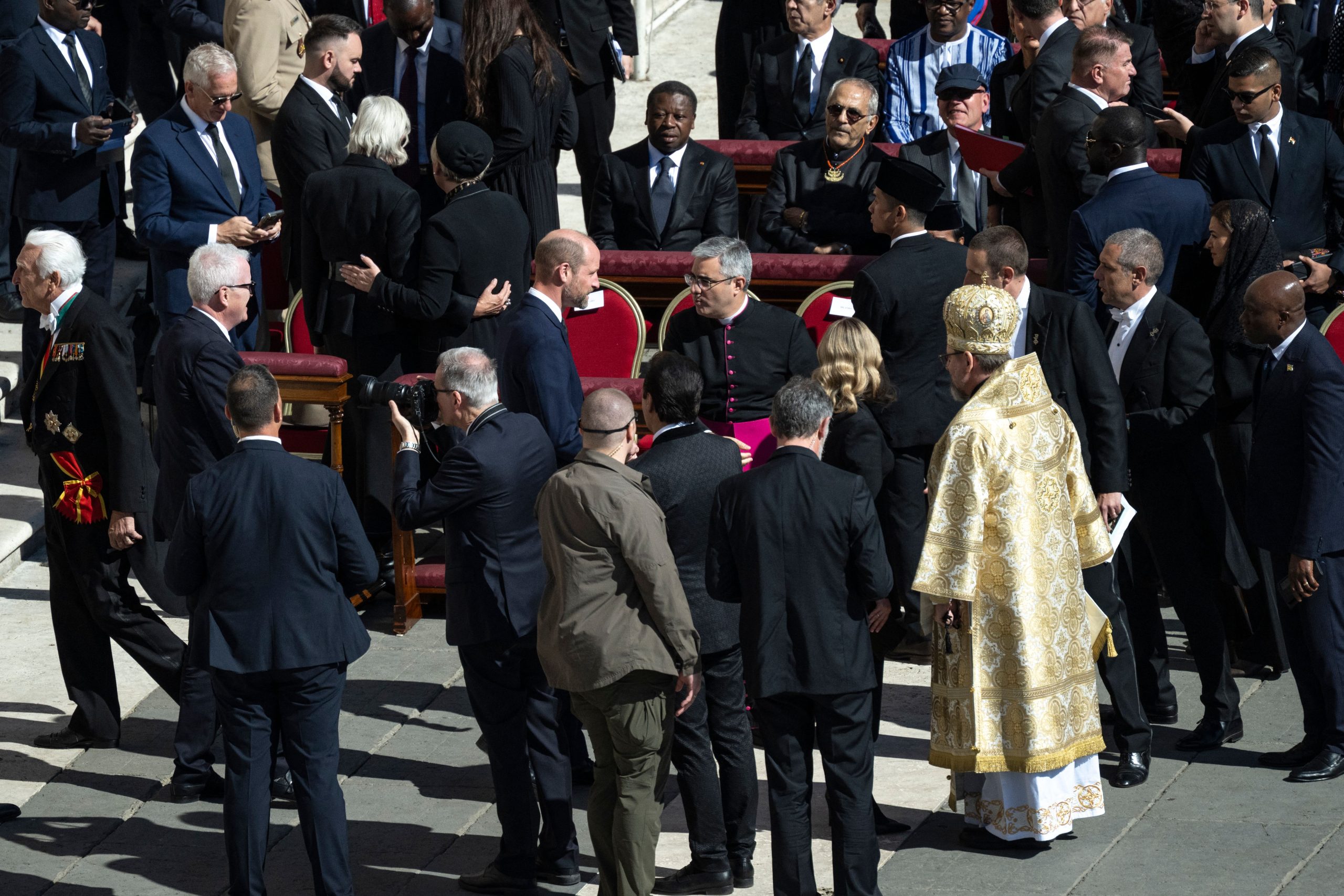 ​Los cuatro pretendientes italianos en el funeral del Papa y su curiosa asignación de asientos según sus rivalidades 