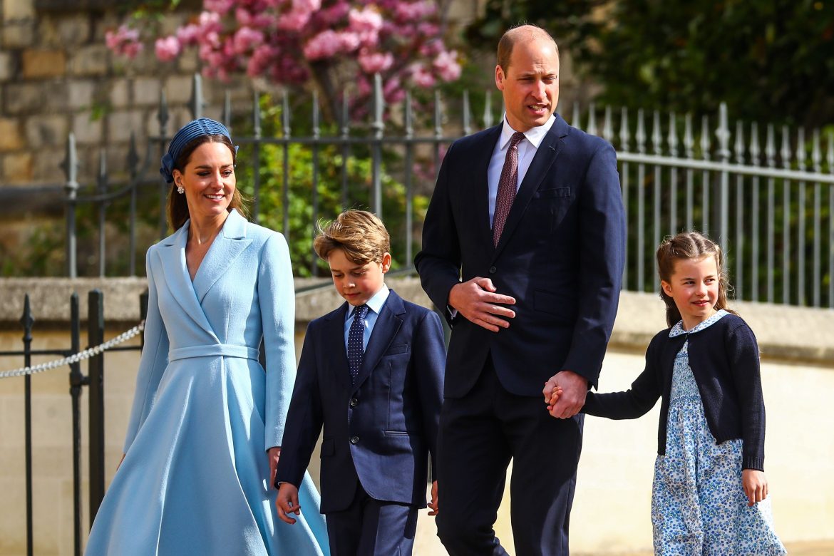 ​El motivo por el que Kate Middleton y el príncipe Guillermo se saltarán la misa de Pascua con la familia real 