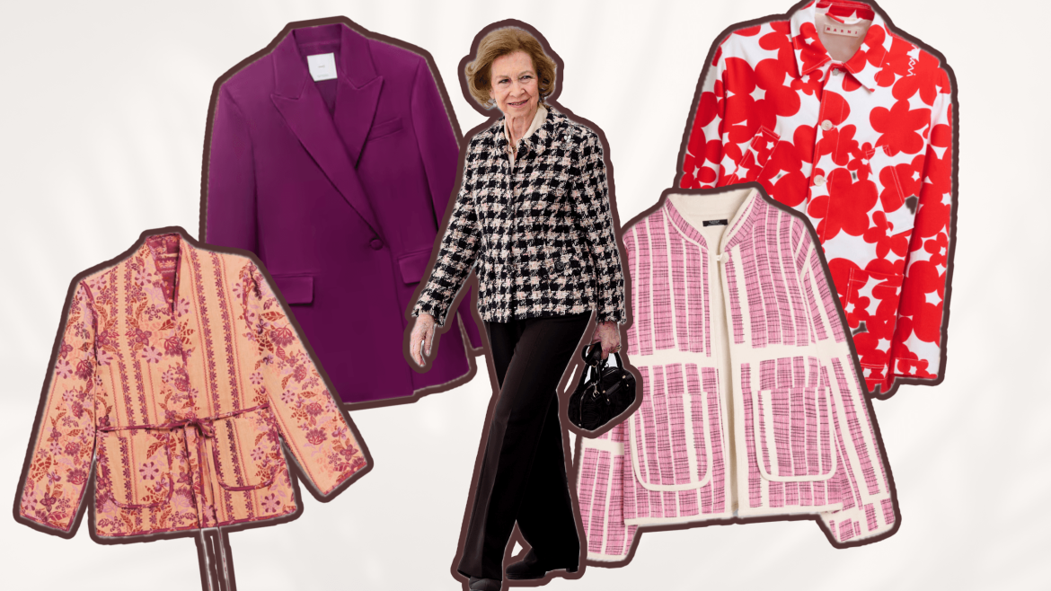 ​12 chaquetas de primavera que podría llevar la reina Sofía 