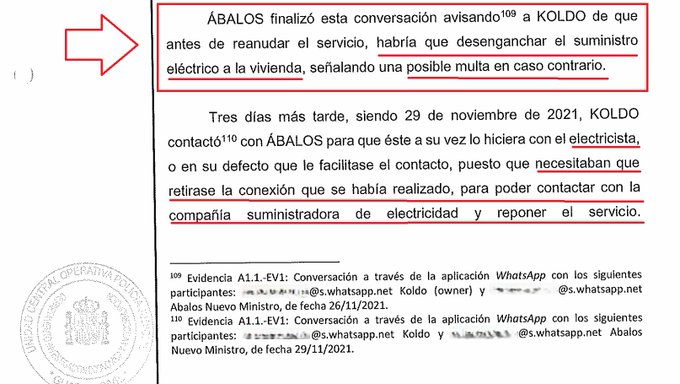 La UCO apunta a Ábalos por un delito de fraude en el fluido eléctrico en su chalet de La Alcaidesa 