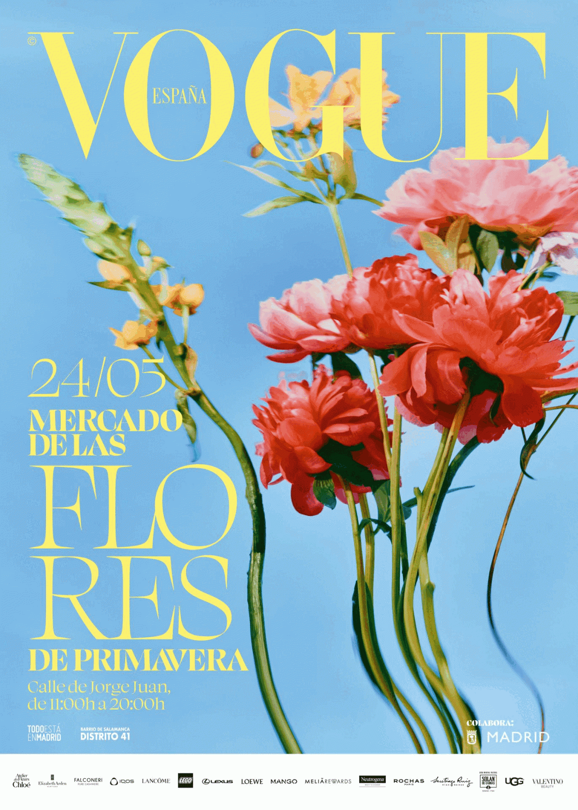 ​El Mercado de las Flores de Vogue celebra la estación con los tonos de la primavera 