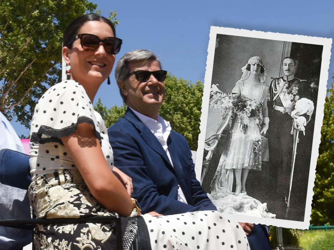 ​En la embajada de Londres, con la novia sin tiara y el novio accidentado: recordamos la boda de Jacobo Fitz-James Stuart y Falcó y María del Rosario de Silva y Gurtubay (abuelos de Cayetano Martínez de Irujo) 