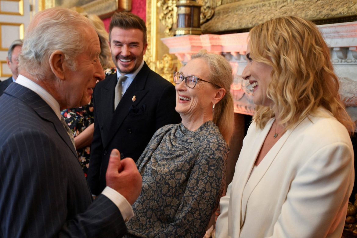 ​Meryl Streep, Kate Winslet y David Beckham: el rey Carlos III se rodea de estrellas en el Palacio de St. James por los premios de la King’s Foundation 