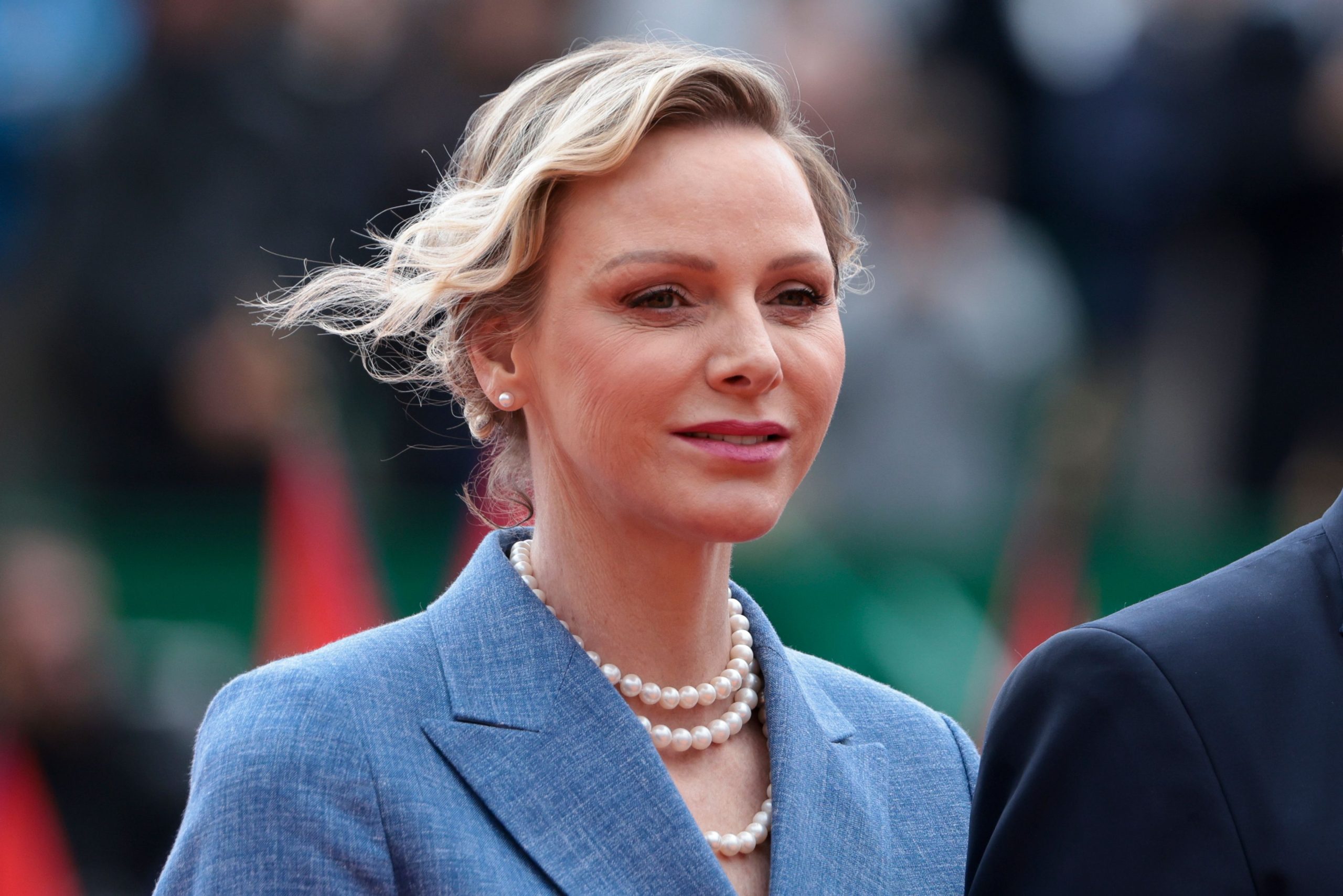 ​Un retrato de Charlène, frente a otro de Alberto de Mónaco, en el salón más romántico del Principado 