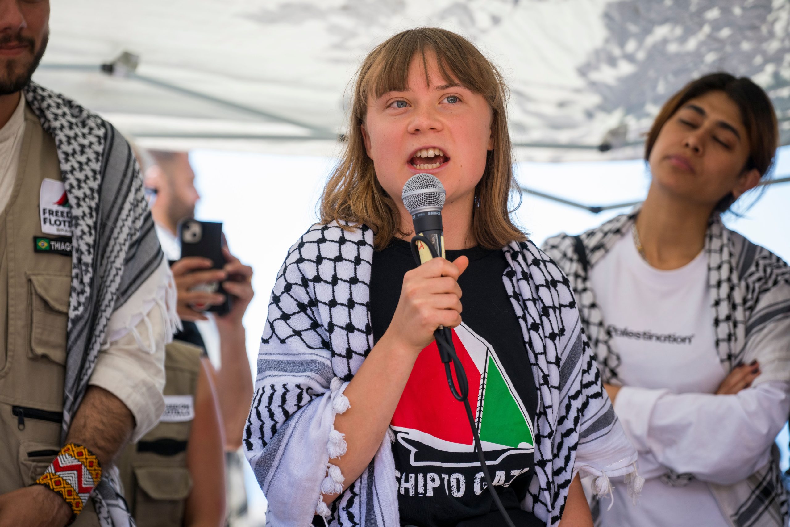 ​Greta Thunberg, de liderar las protestas contra la emergencia climática a ser detenida por Israel 